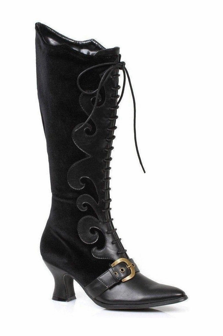 253-FAIN Costume Boot | Black Velvet