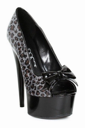 609-ROYCE Platform Pump  | Black  Patent
