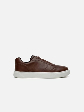 645 Unisex Vegan Leather Sneakers | Brown