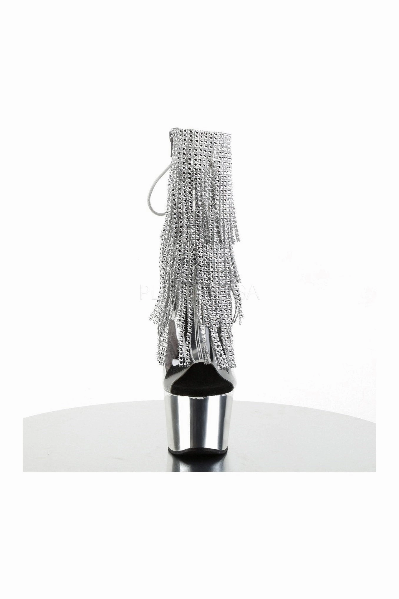 ADORE-1017RSF Platform Boot  | Clear Vinyl