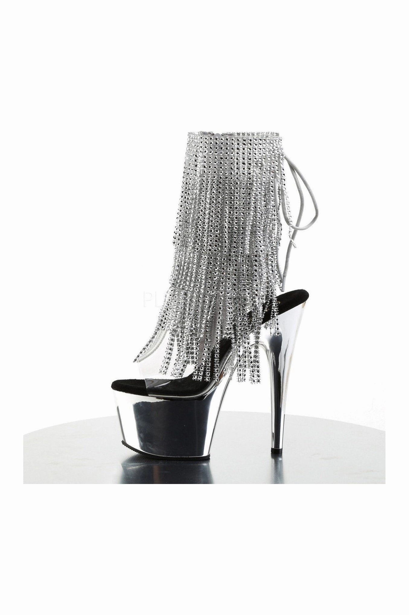ADORE-1017RSF Platform Boot  | Clear Vinyl