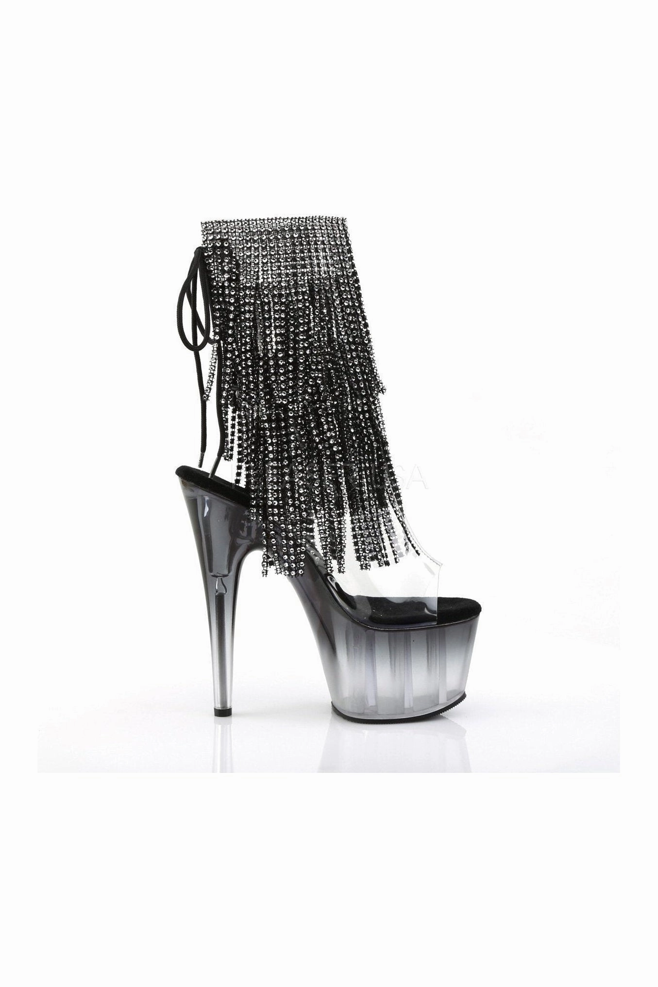 ADORE-1017RSFT Platform Boot  | Black Vinyl