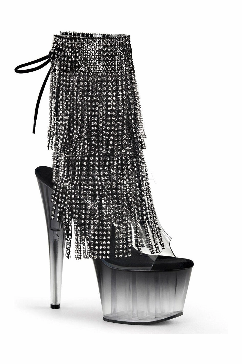 ADORE-1017RSFT Platform Boot  | Black Vinyl