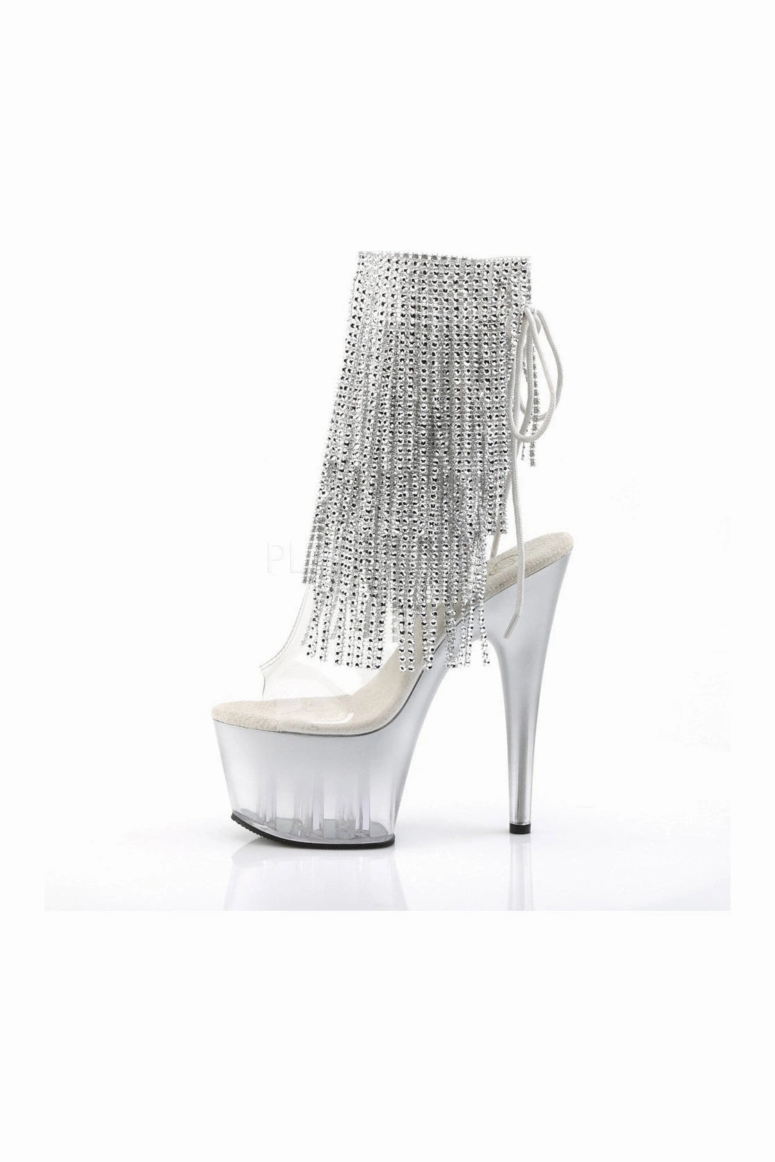 ADORE-1017RSFT Platform Boot  | Clear Vinyl