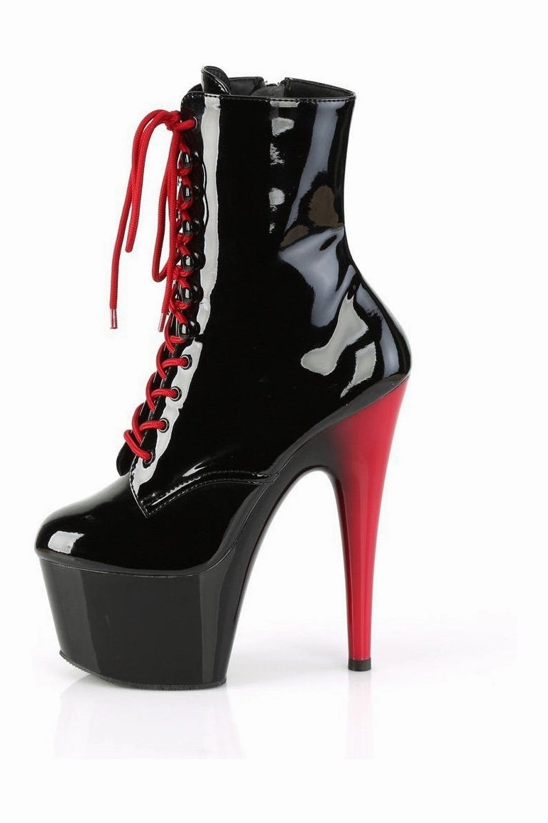 ADORE-1020 Ankle Boot | Black Patent
