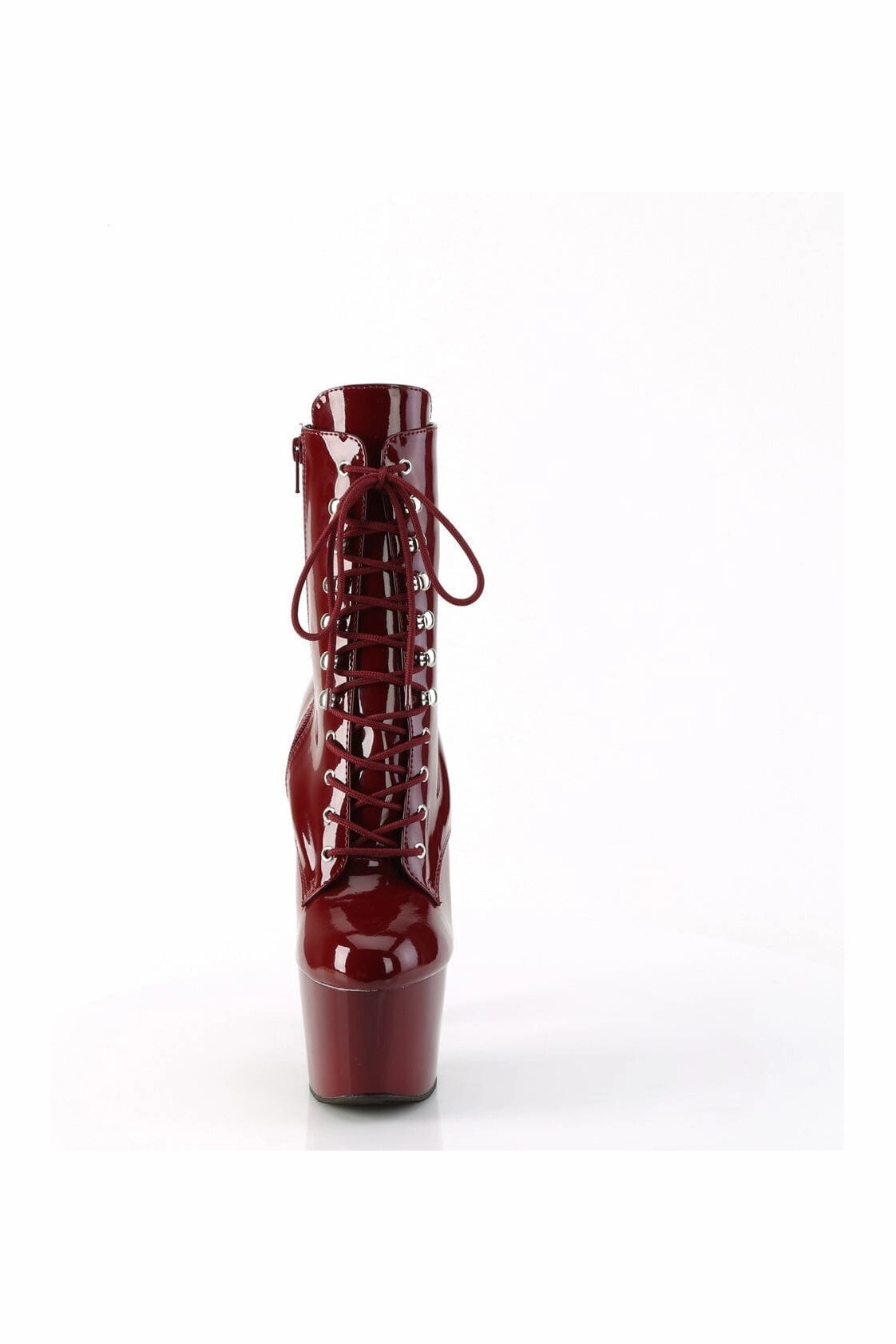 ADORE-1020 Burgundy Patent Ankle Boot