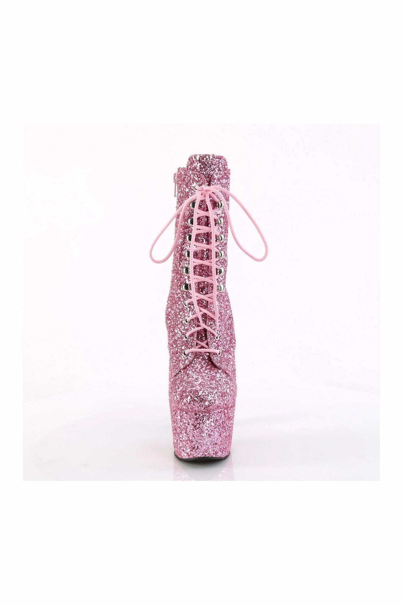 ADORE-1020GWR Pink Glitter Ankle Boot