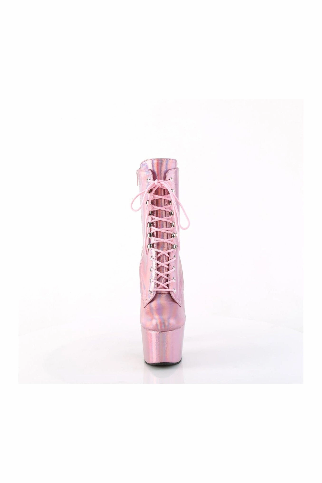 ADORE-1020HG Pink Hologram Ankle Boot
