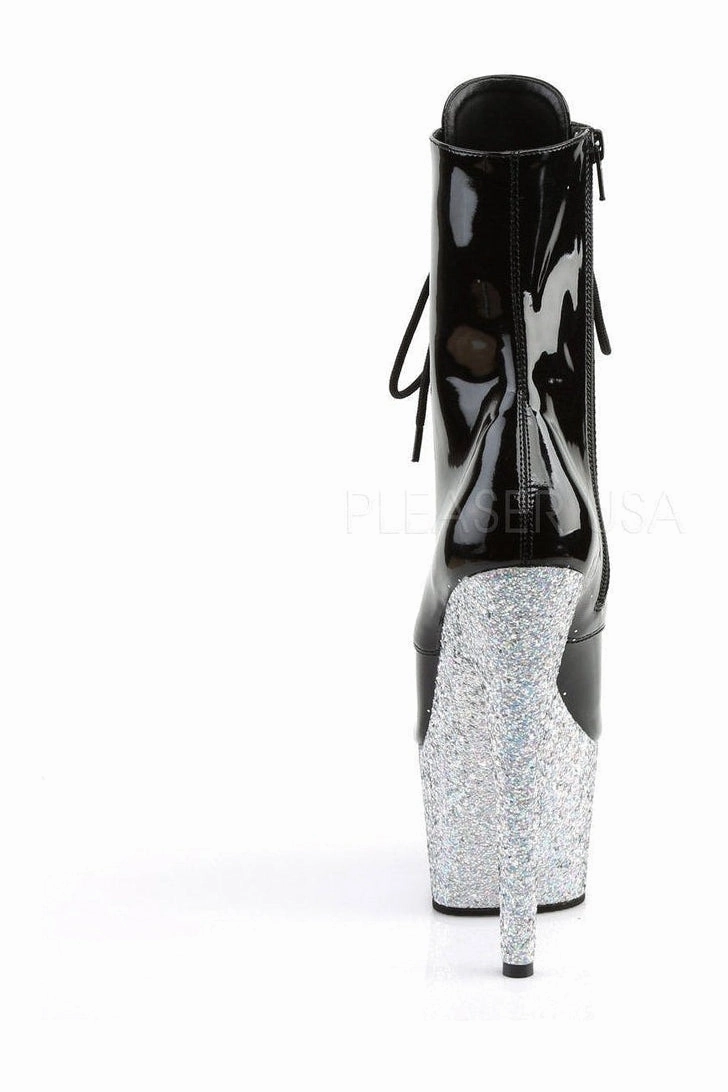 ADORE-1020LG Platform Boot | Black Patent