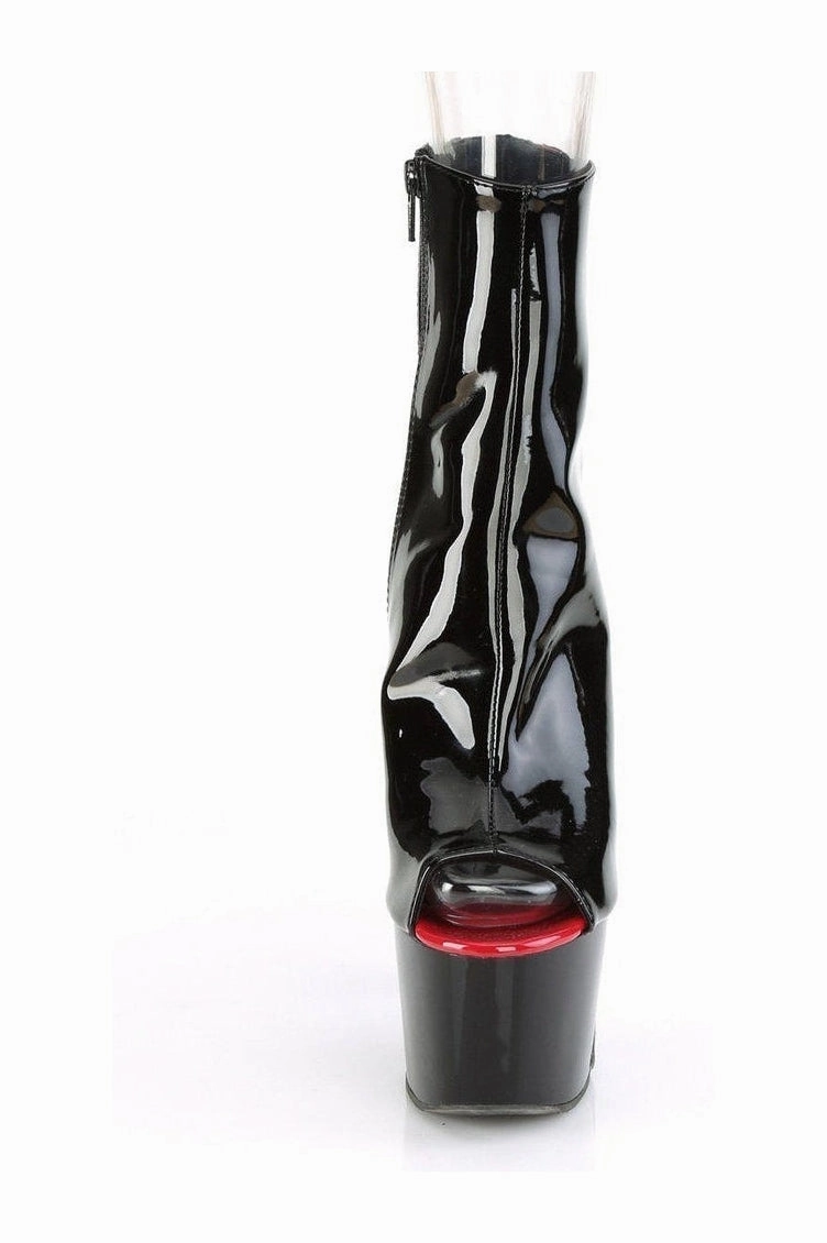 ADORE-1025 Exotic Boot | Black Patent