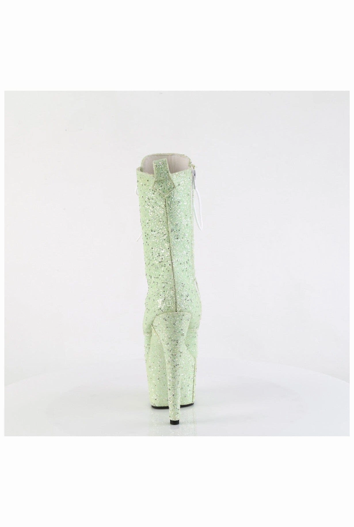 ADORE-1040GR Green Glitter Ankle Boot