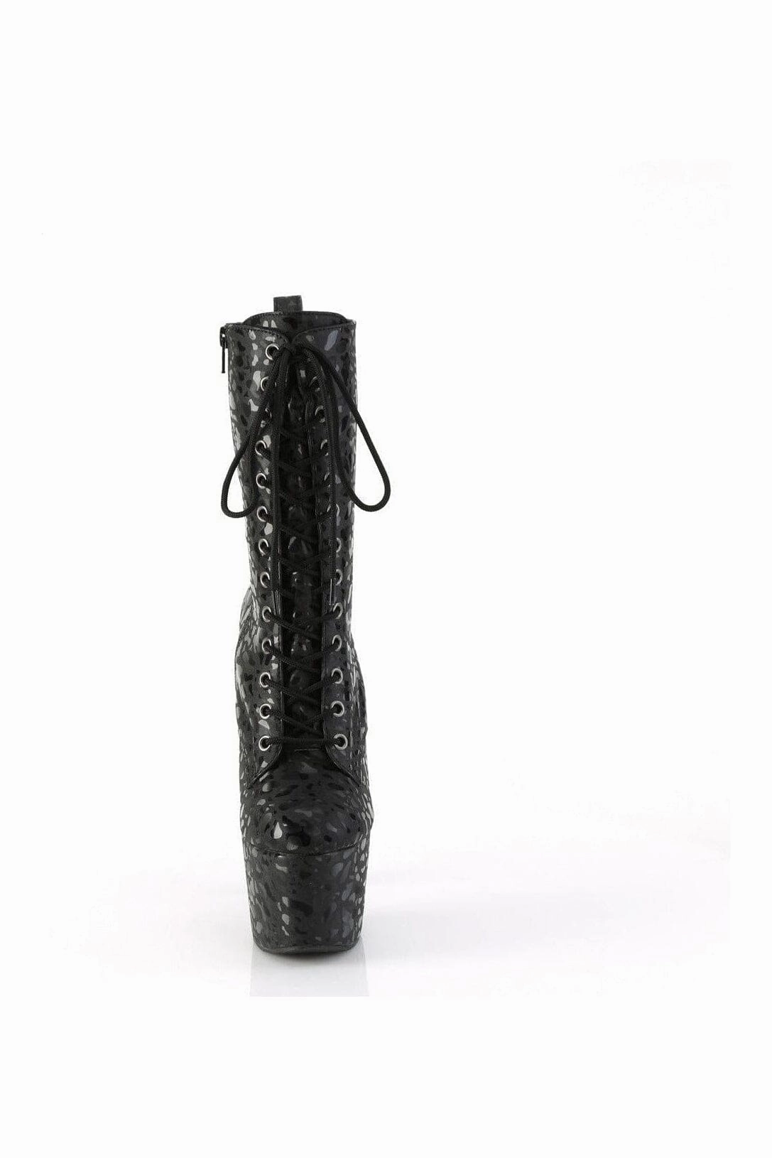 ADORE-1040LPH Black Faux Leather Ankle Boot