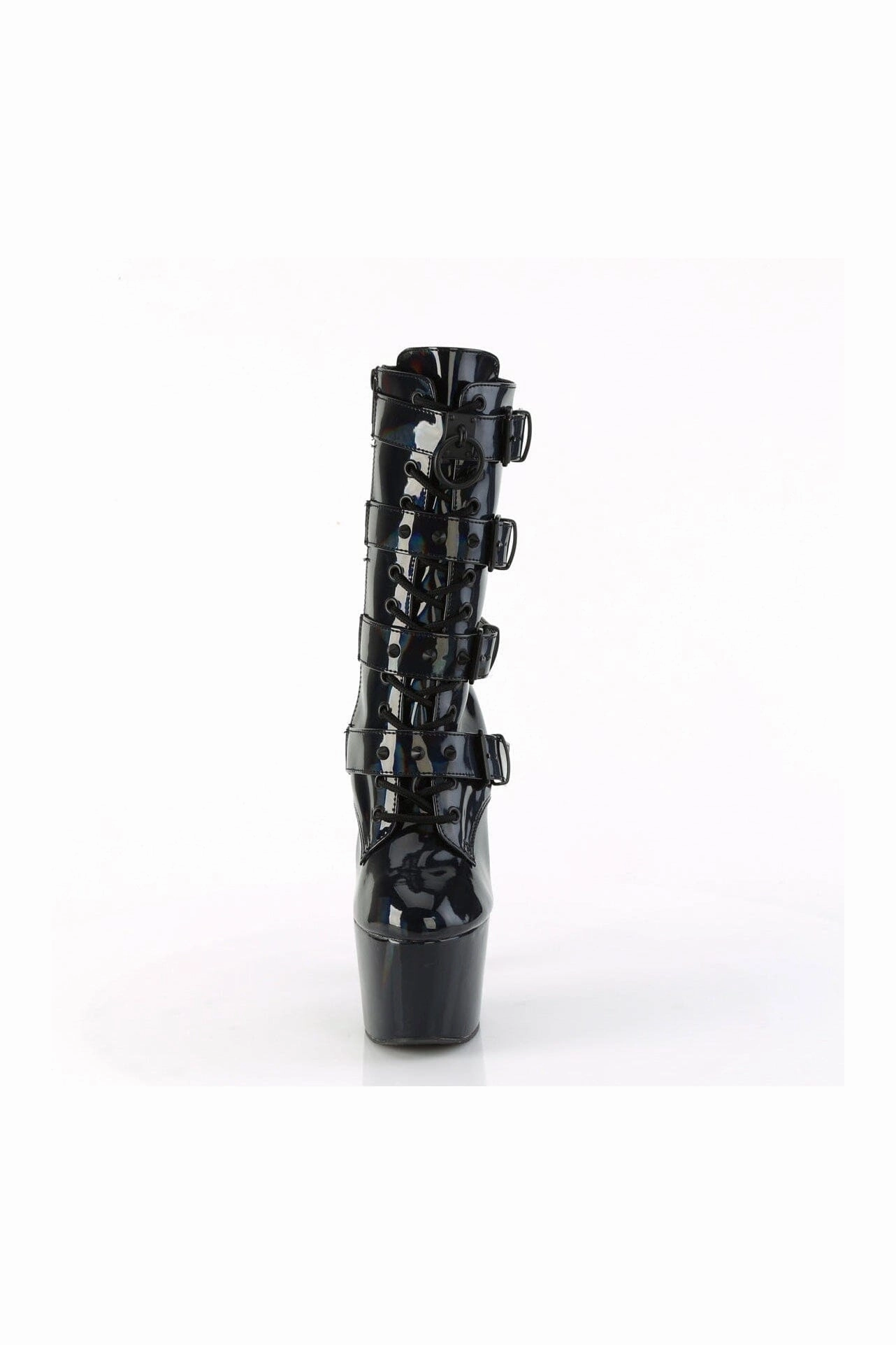 ADORE-1046 Black Patent Ankle Boot