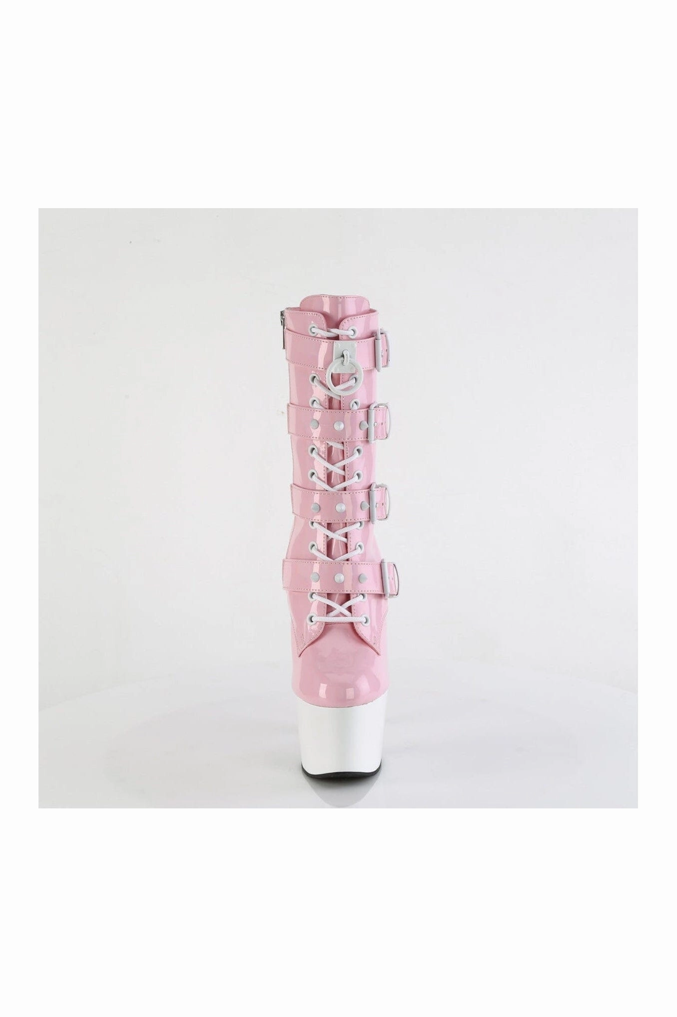 ADORE-1046TT Pink Patent Ankle Boot