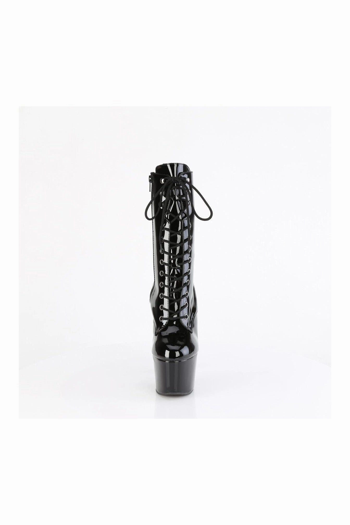 ADORE-1049WR Black Patent Ankle Boot