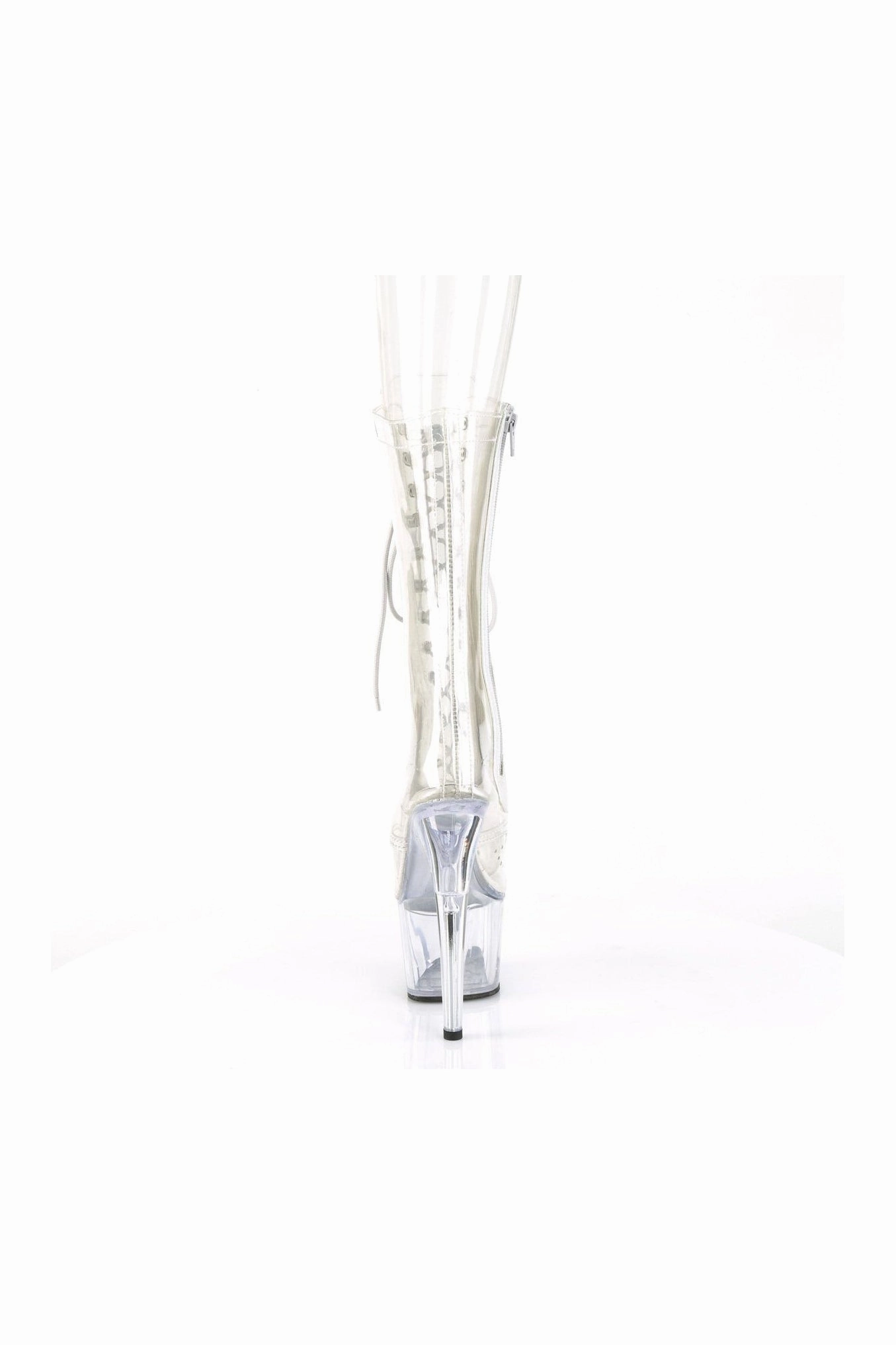 ADORE-1050C Ankle Boot | Clear Vinyl