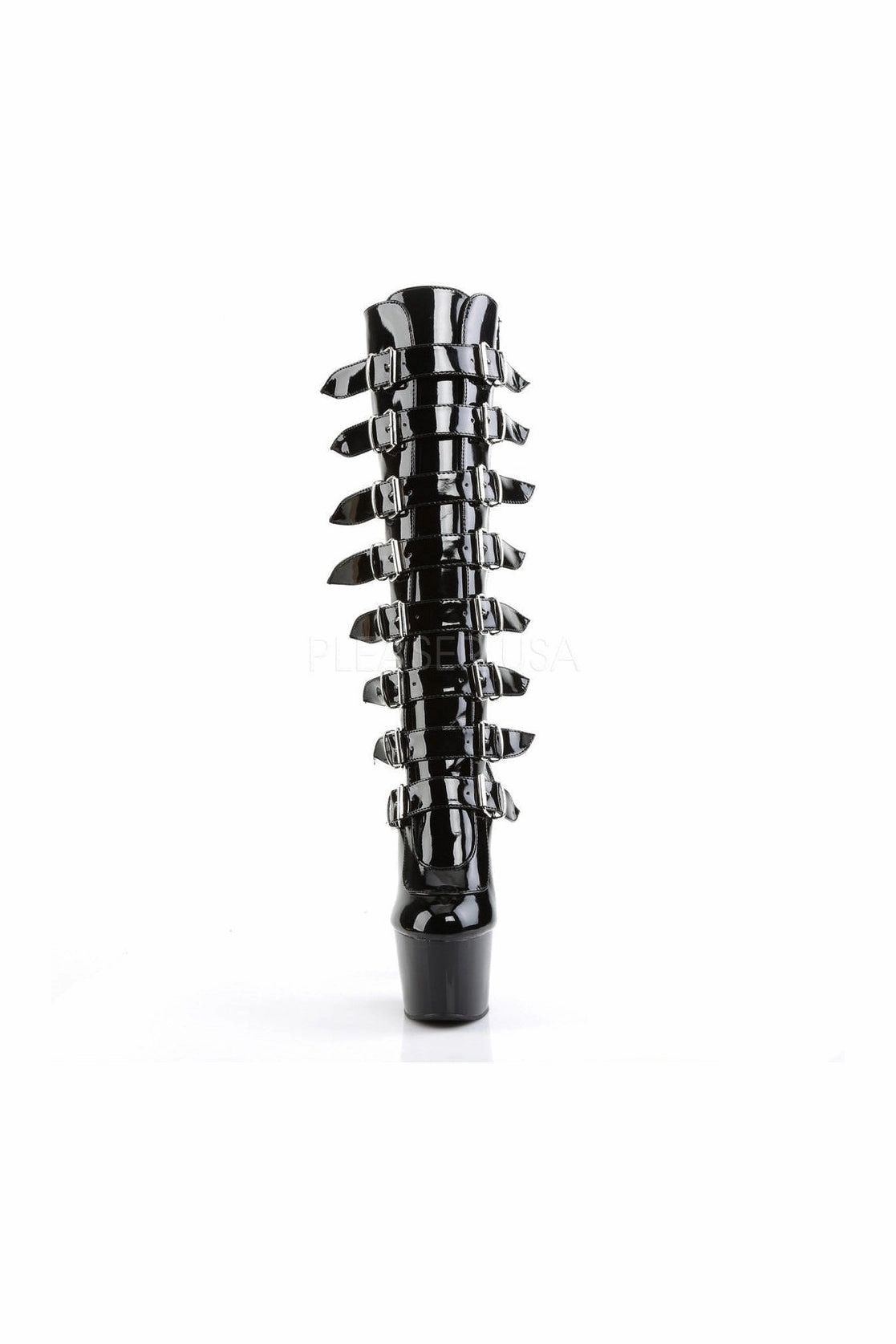 ADORE-2043 Platform Boot  | Black Patent
