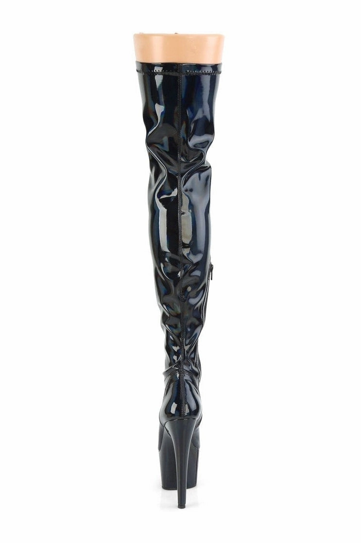 ADORE-3000HWR Exotic Boot | Black Patent