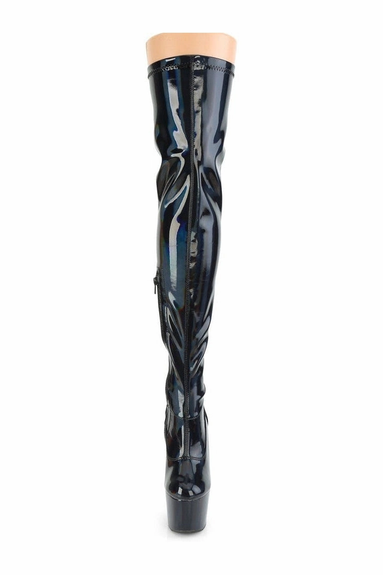 ADORE-3000HWR Exotic Boot | Black Patent