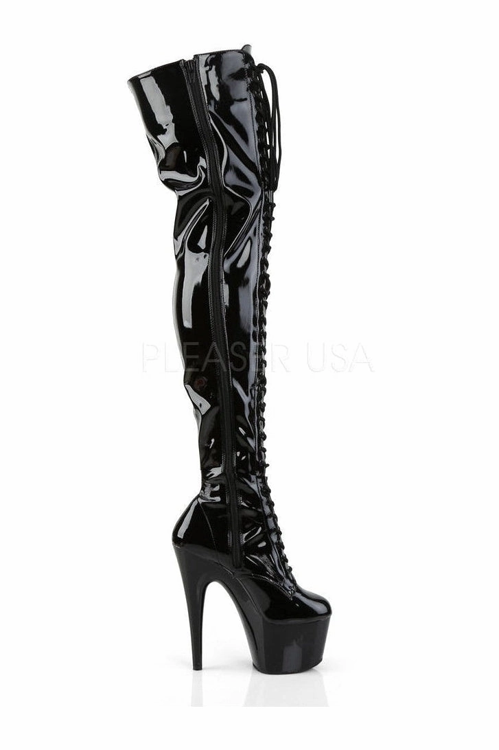 ADORE-3023 Platform Boot  | Black Patent