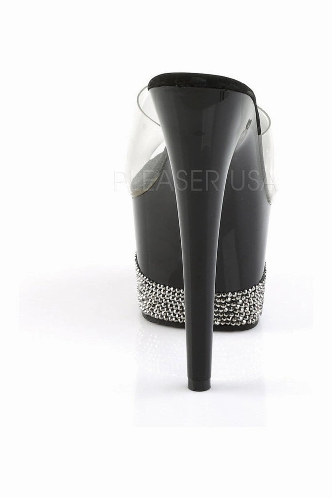 ADORE-701-3 Platform Slide  | Black Vinyl
