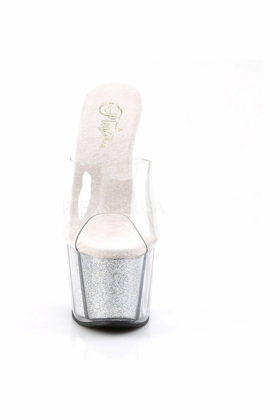 ADORE-701G Platform Slide  | Clear Vinyl