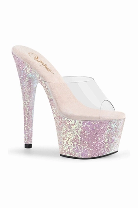 ADORE-701LG Exotic Slide | Clear Vinyl