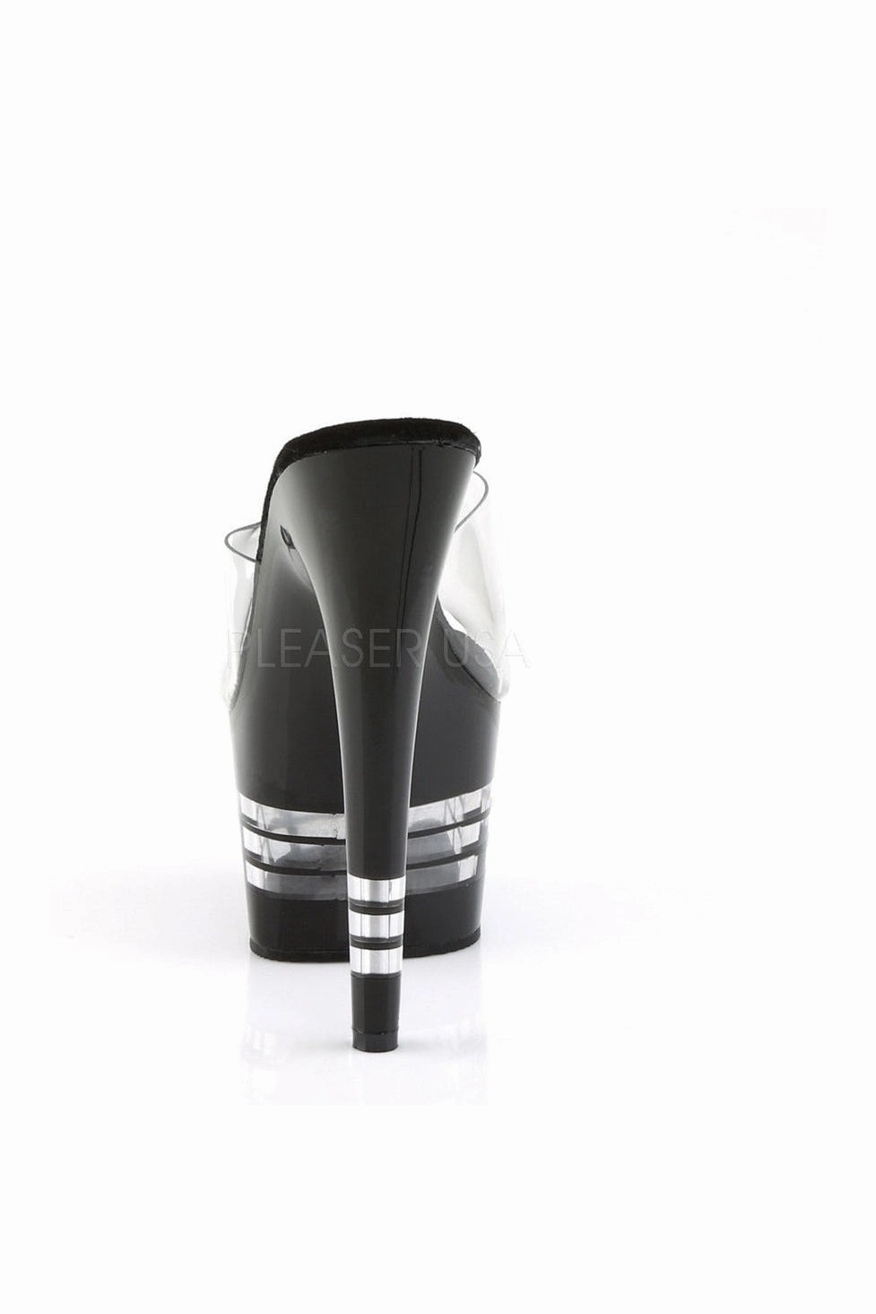 ADORE-701LN Platform Slide  | Black Vinyl