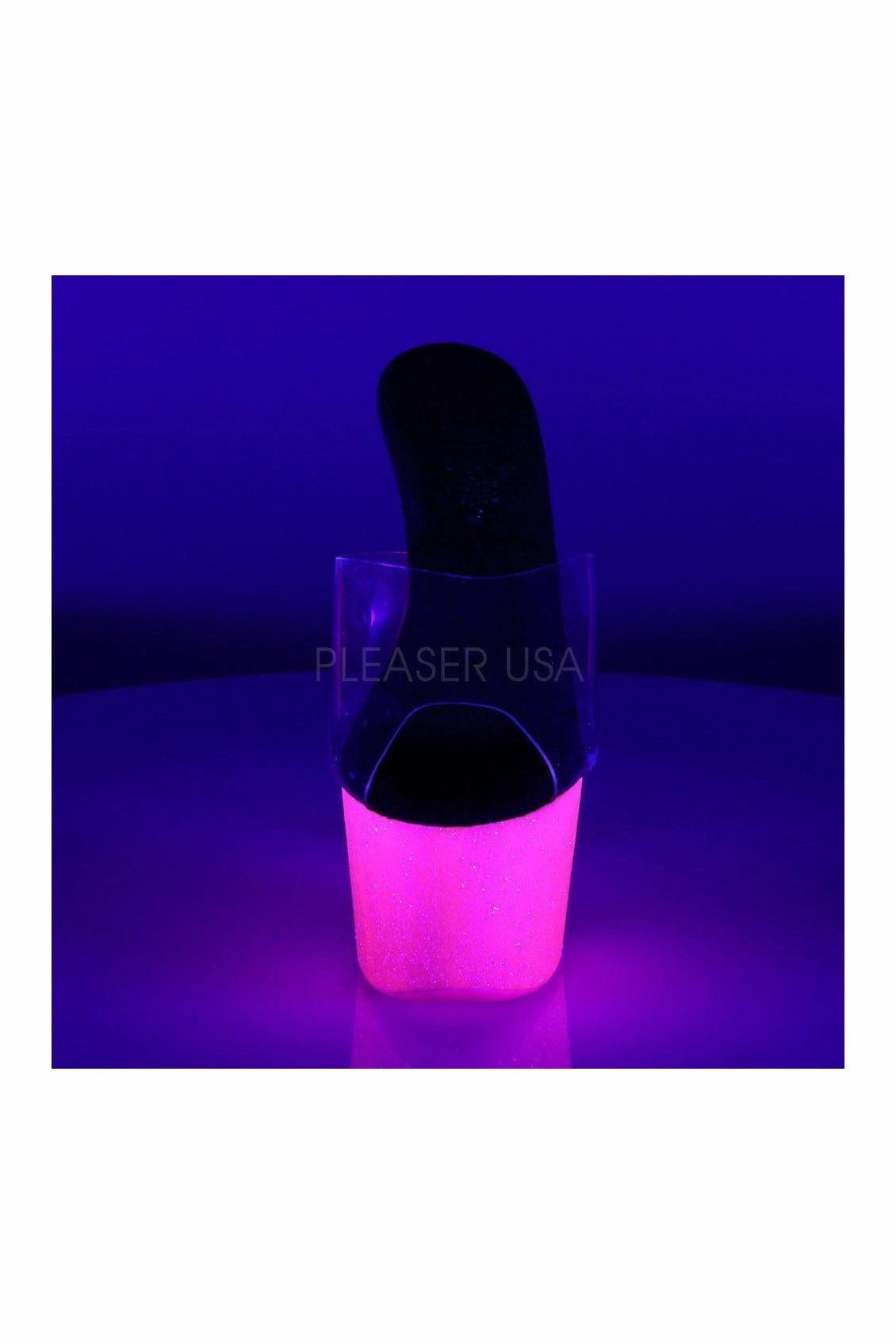 ADORE-701UVG Platform Slide  | Clear Vinyl