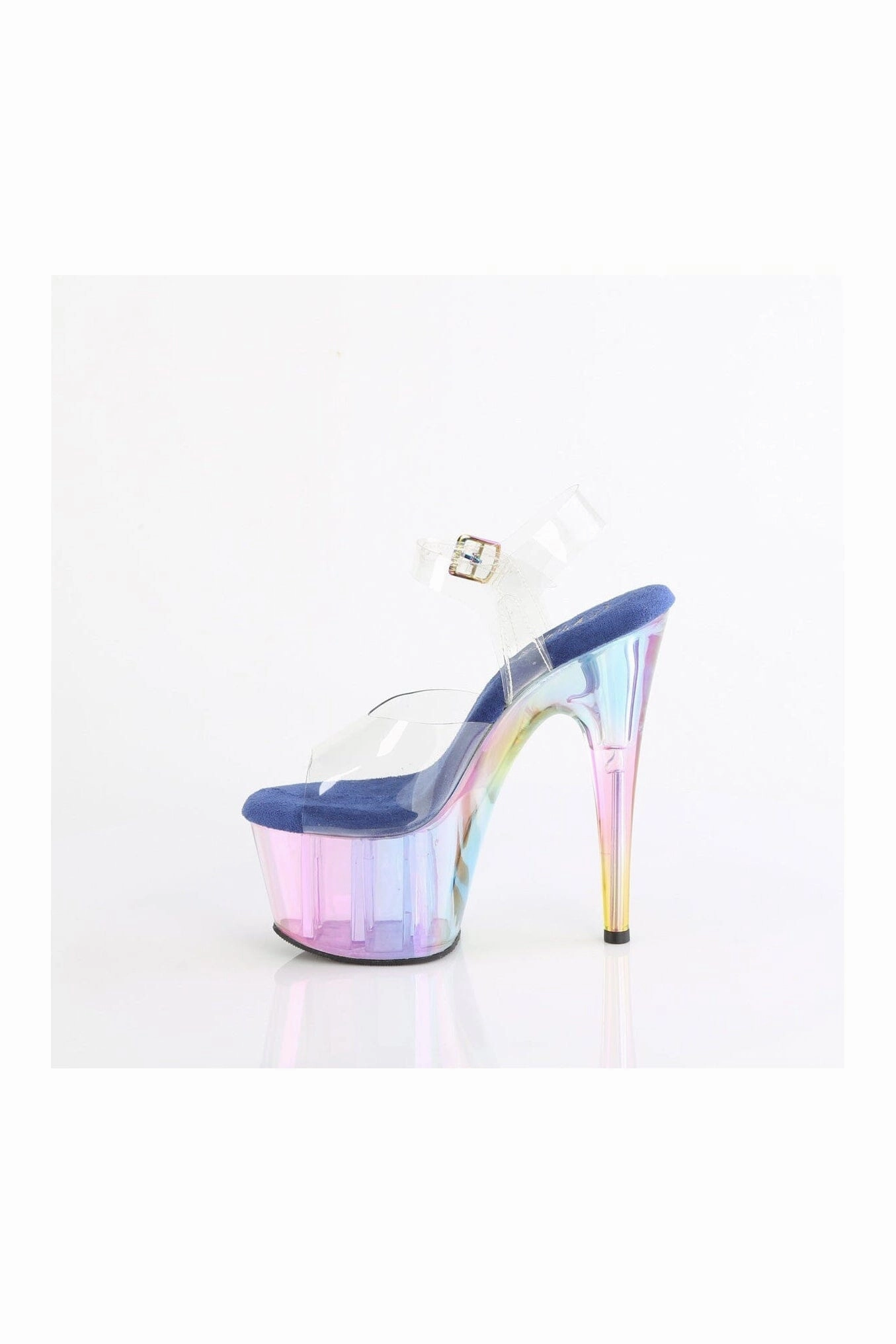 ADORE-708HT Clear Vinyl Sandal
