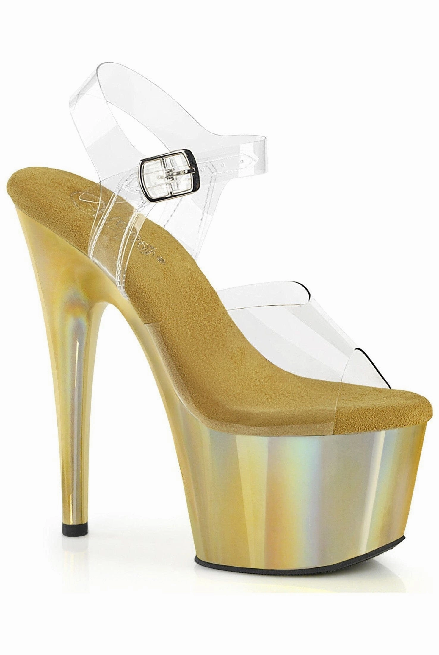 ADORE-708LQ Clear Vinyl Sandal