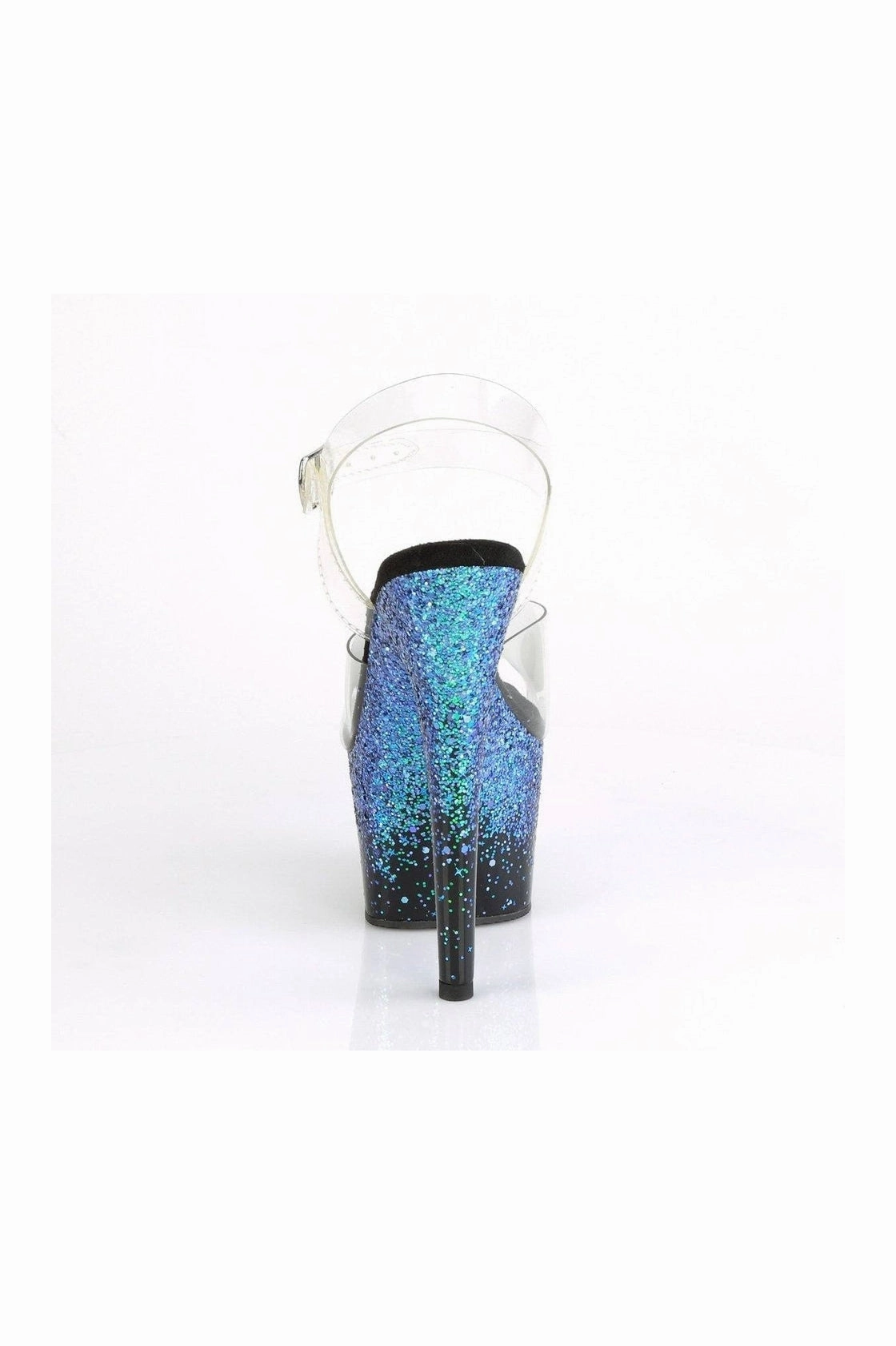 ADORE-708SS Exotic Sandal | Blue Vinyl