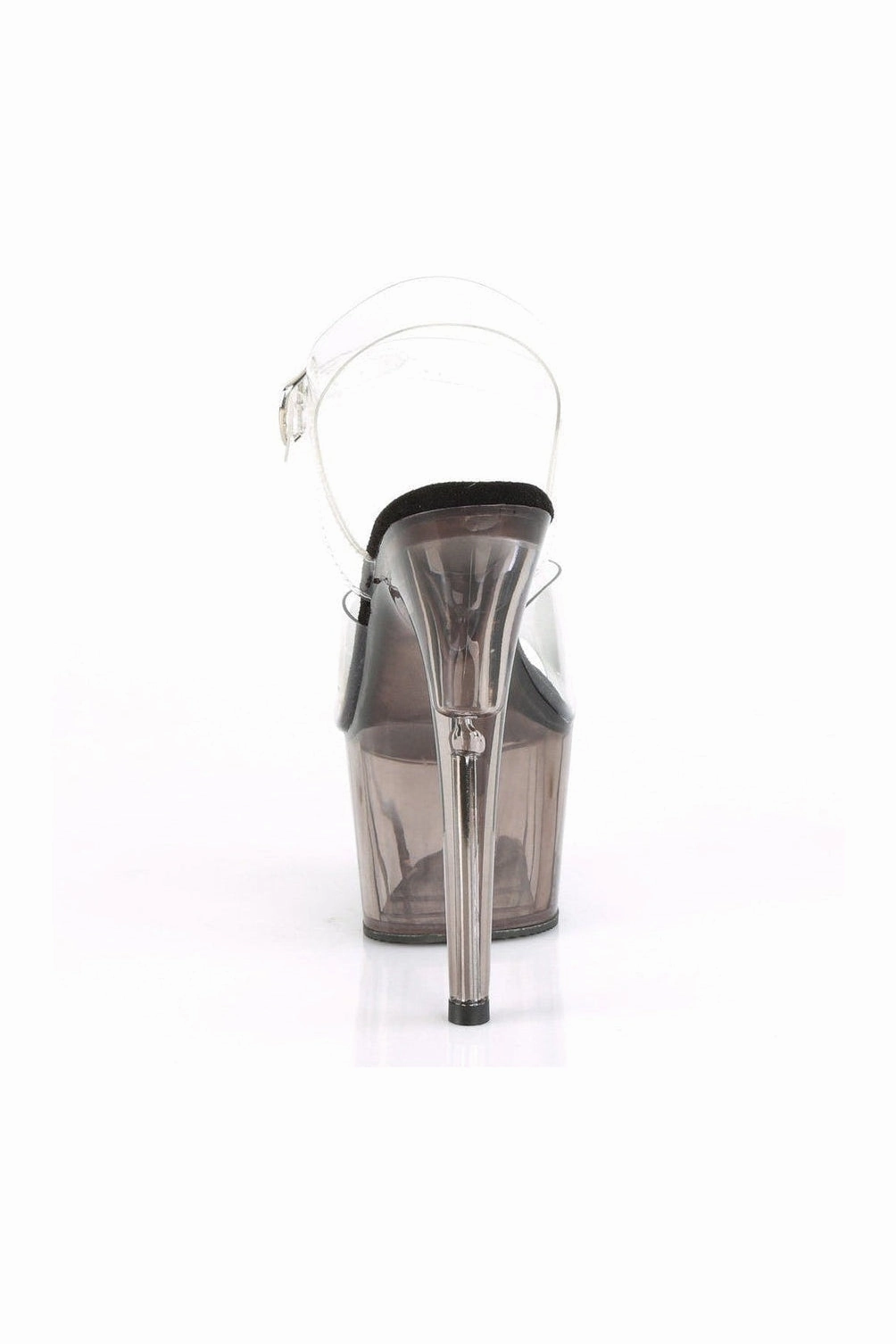 ADORE-708T Exotic Sandal | Clear Vinyl