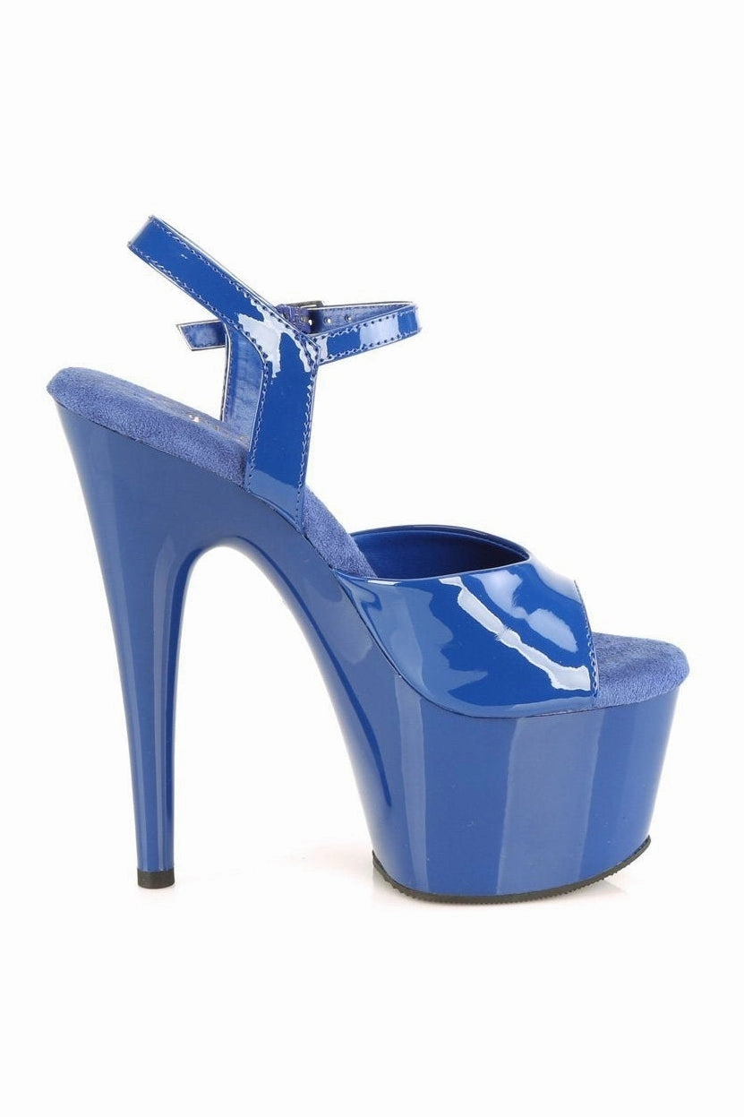 ADORE-709 Sandal | Blue Patent