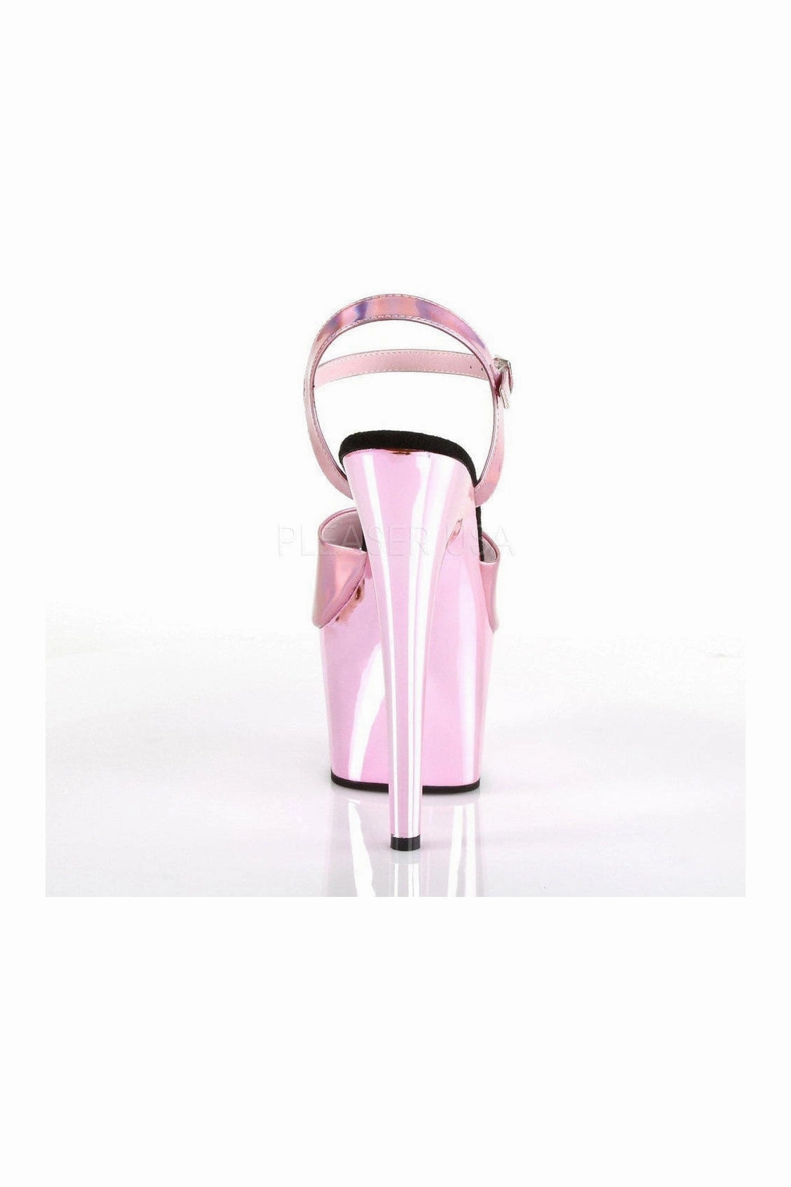 ADORE-709HGCH Platform Sandal  | Pink Patent
