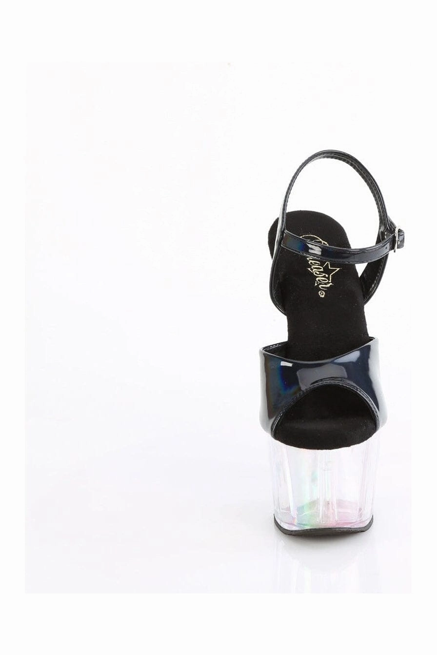 ADORE-709HT Black Hologram Sandal