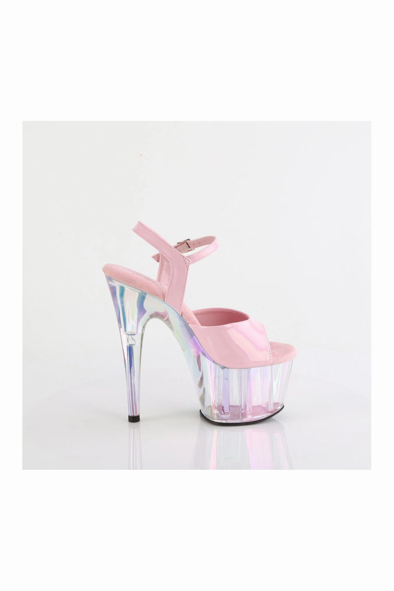 ADORE-709HT Pink Hologram Sandal