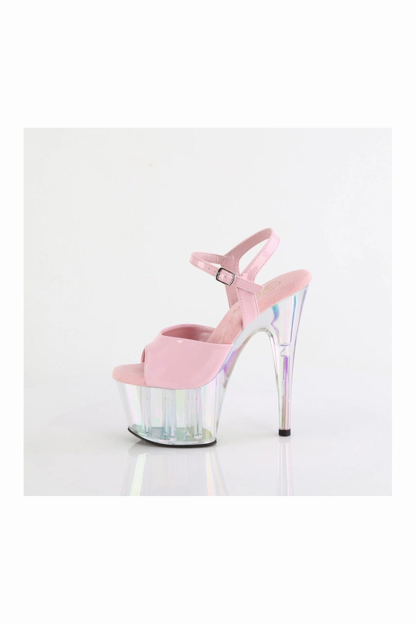 ADORE-709HT Pink Hologram Sandal