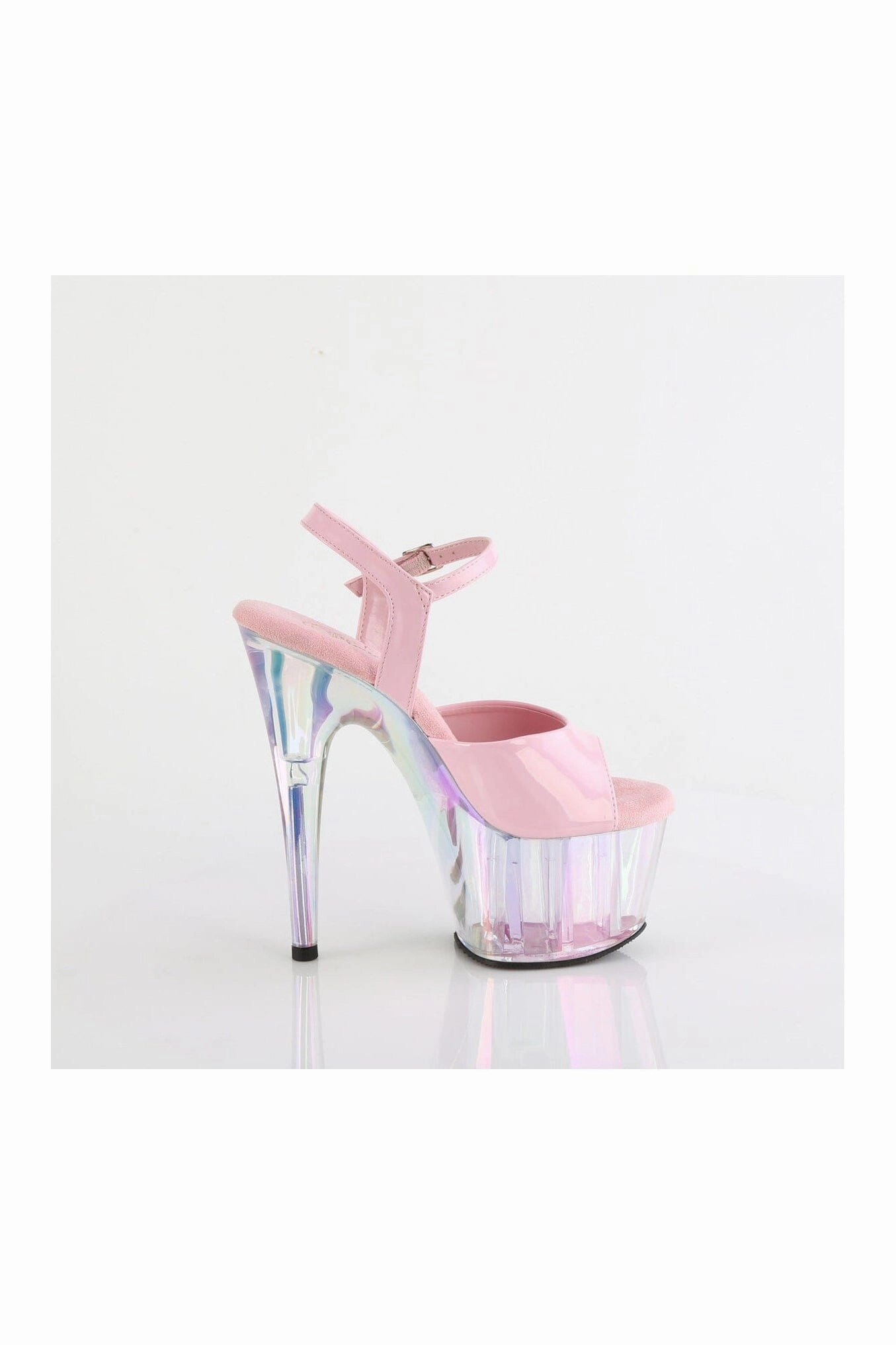 ADORE-709HT Pink Hologram Sandal