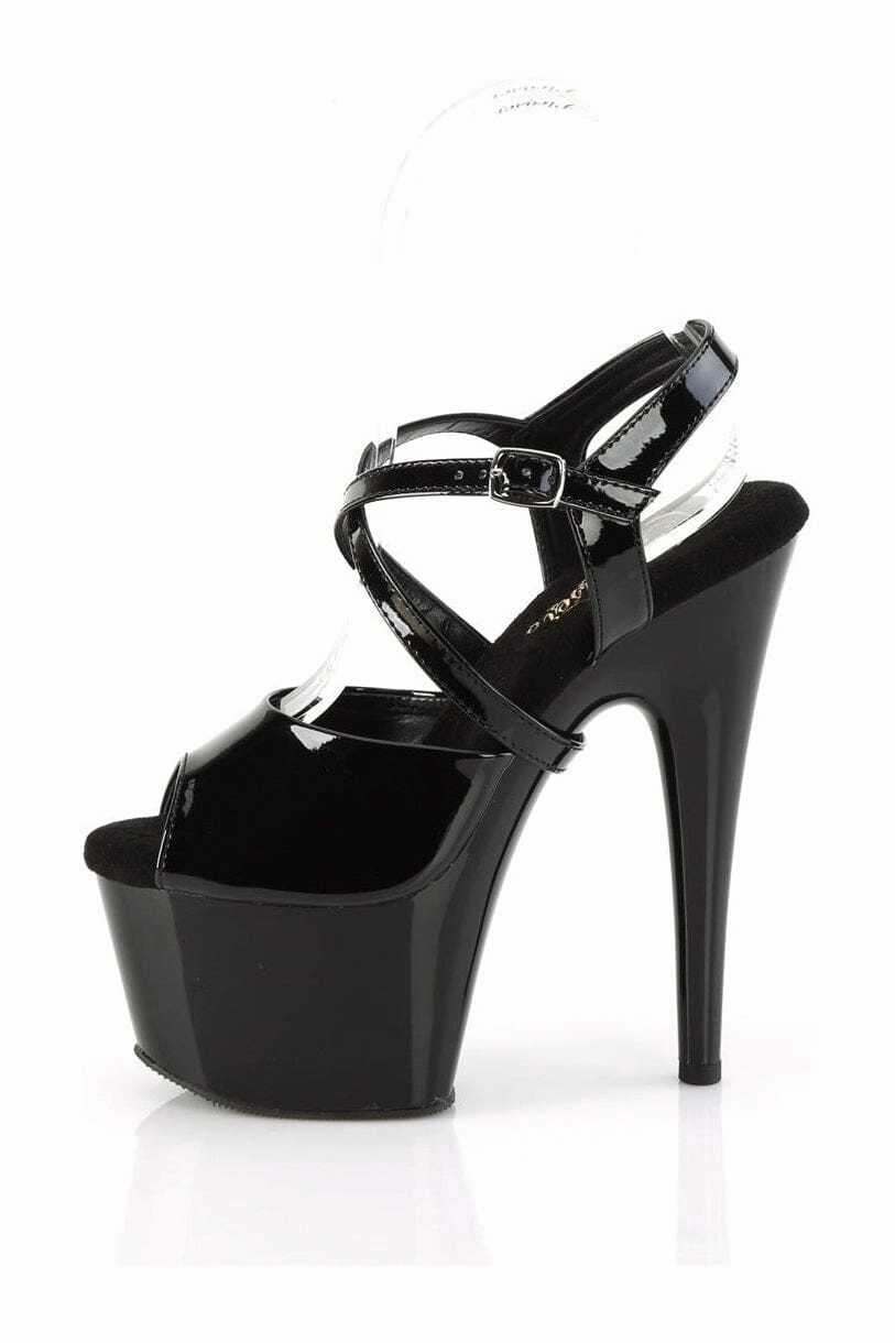 ADORE-724 Black Patent Sandal