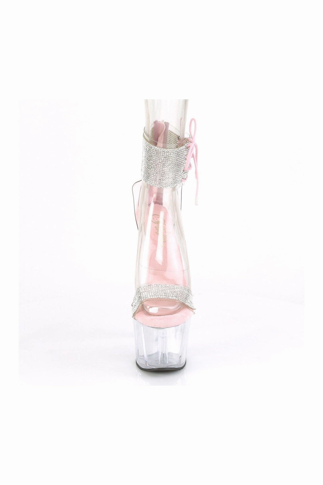 ADORE-727RS Exotic Sandal | Pink Vinyl