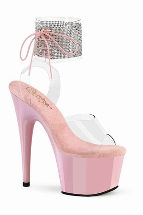 ADORE-791-2RS Clear Vinyl Sandal