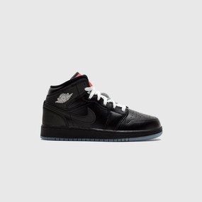 AIR JORDAN 1 MID SE (GS) "BLACK METALLIC REIMAGINED"