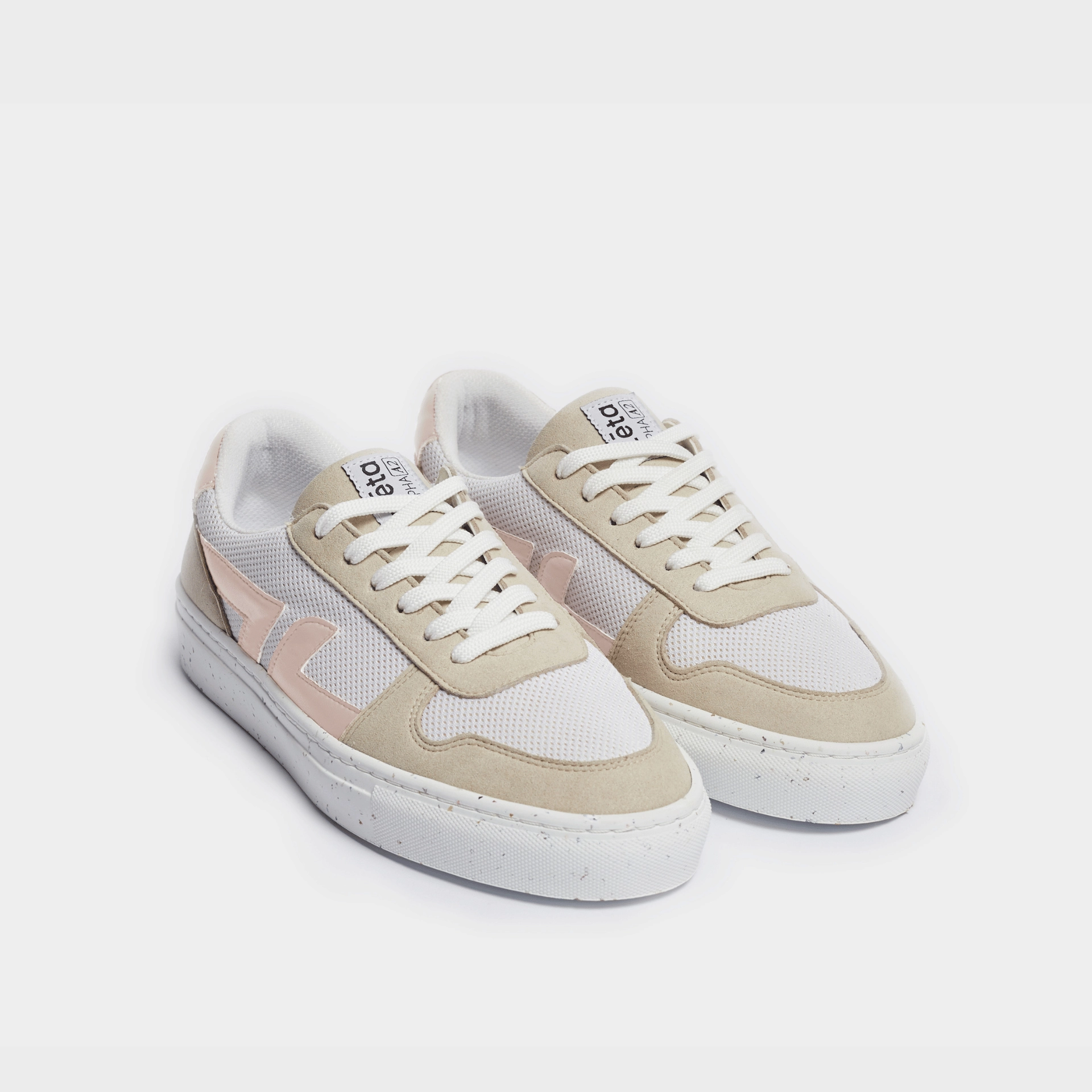 Alpha A2 Unisex Recycled Vegan Sneakers | Rose