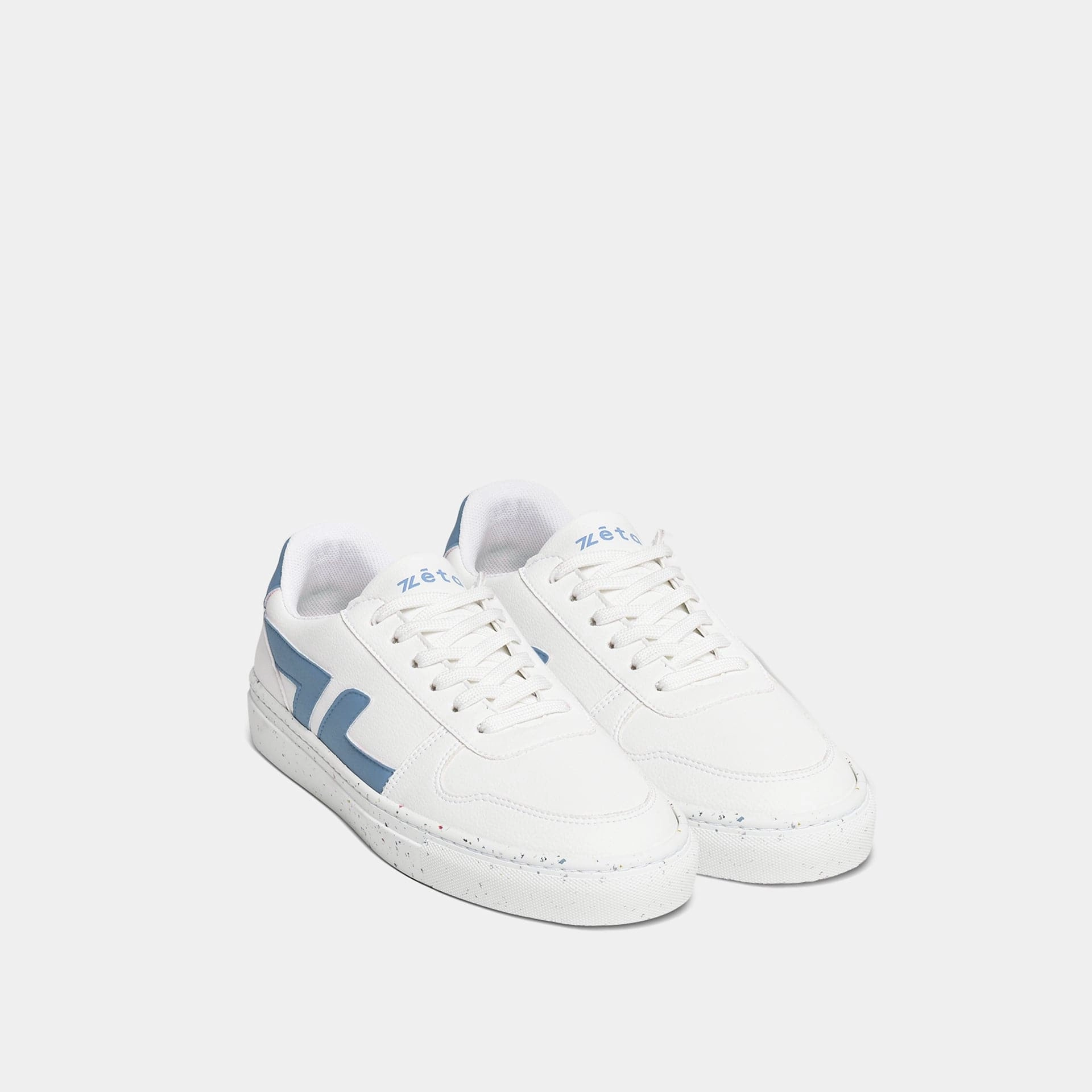 Alpha Unisex Grape Leather Vegan Sneakers | Blue