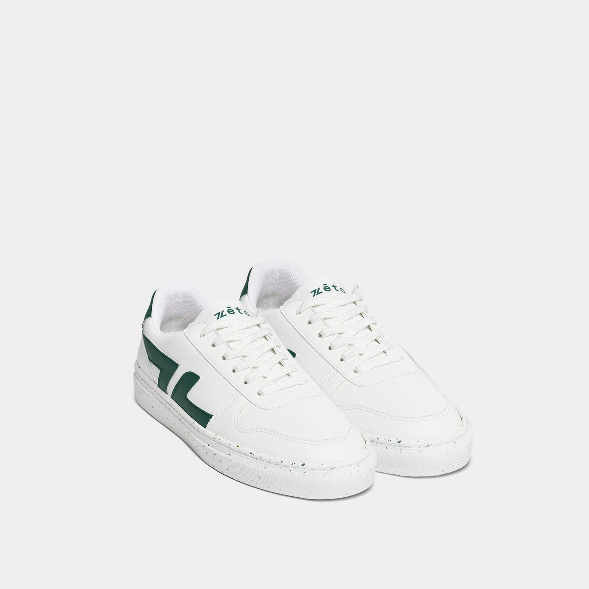 Alpha Unisex Grape Leather Vegan Sneakers | Green