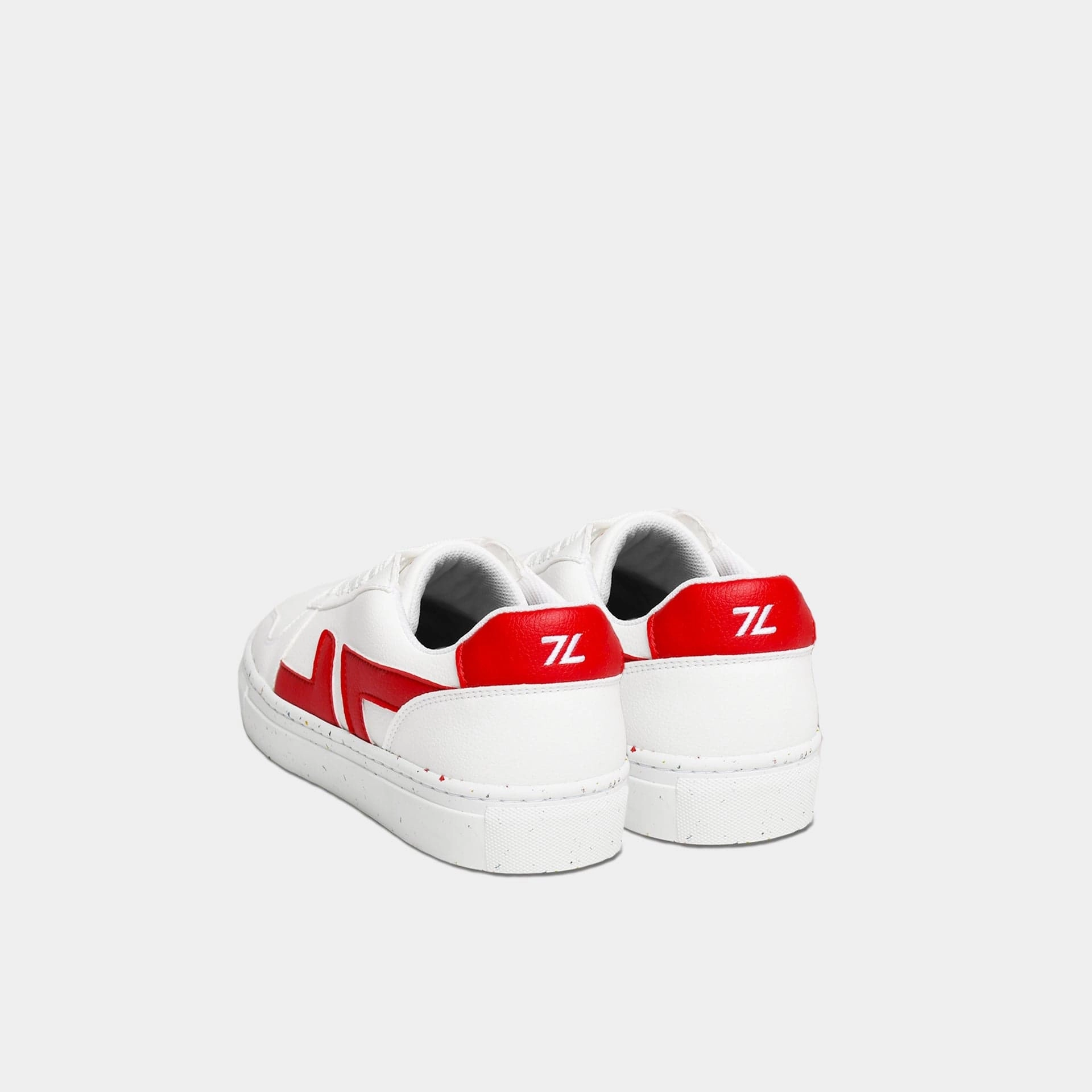 Alpha Unisex Grape Leather Vegan Sneakers | Red