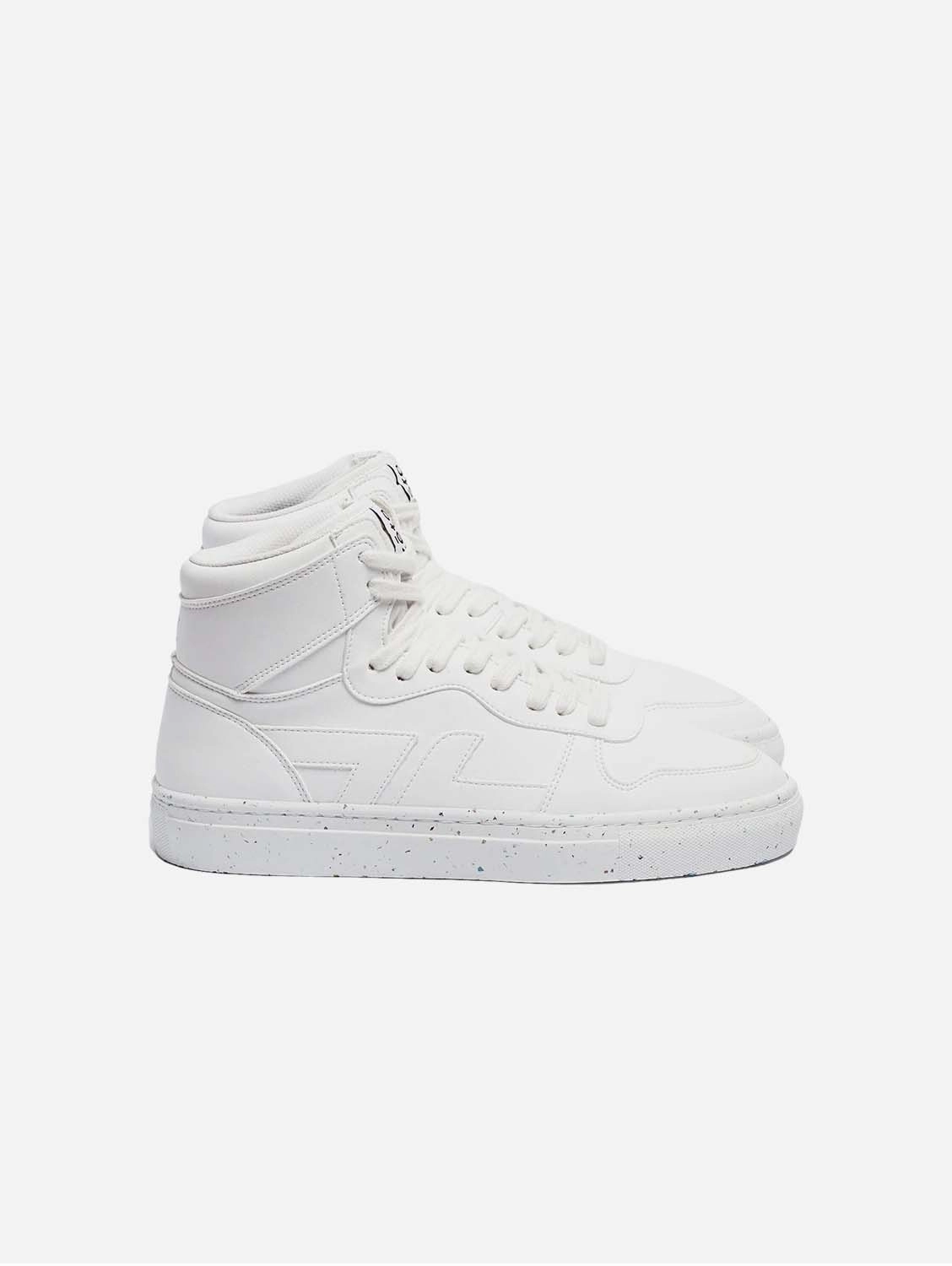 Alta Unisex High Top Vegan Sneakers | White