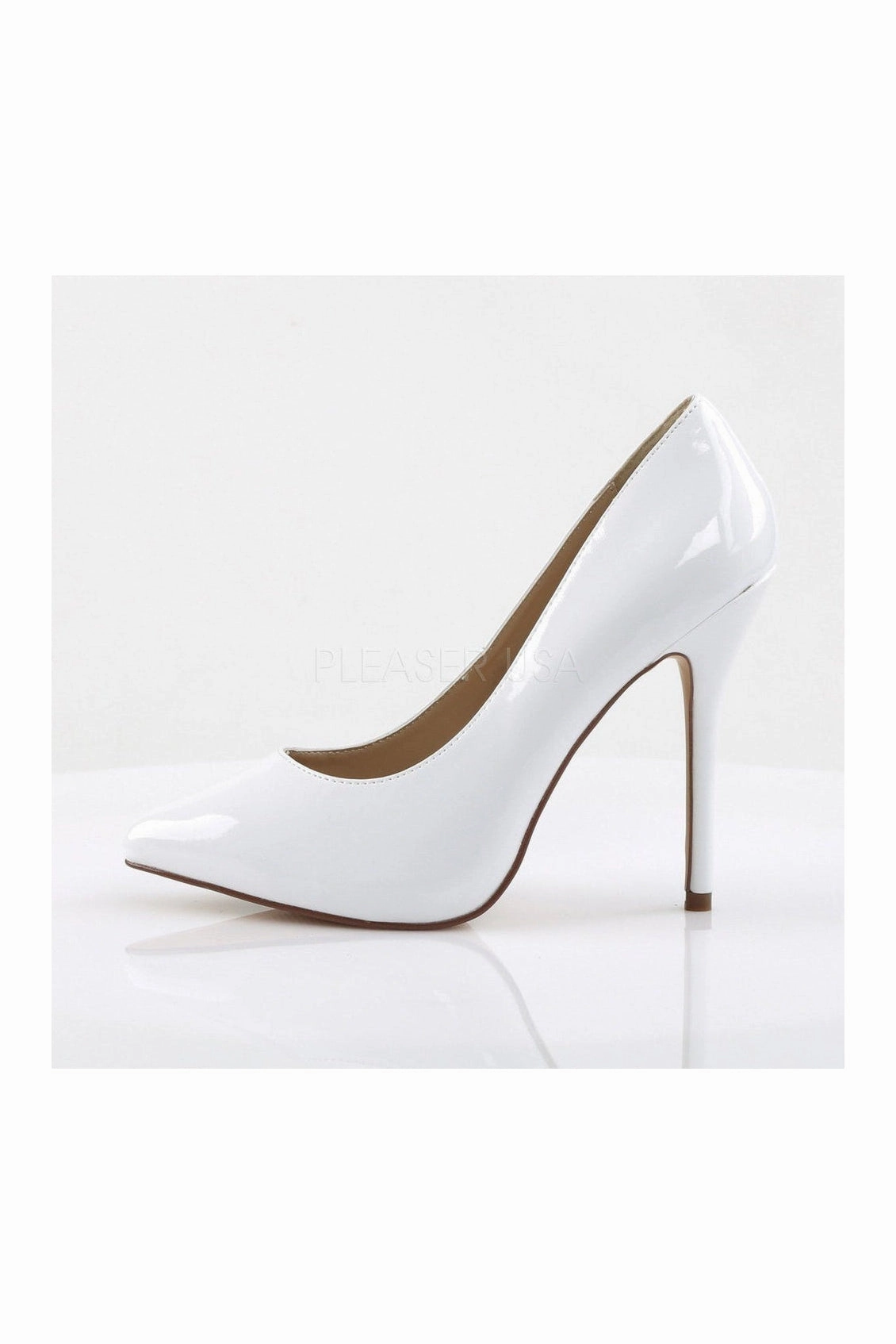 AMUSE-20 Pump  | White Patent