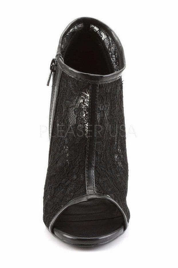 AMUSE-56 Bootie | Black Fabric